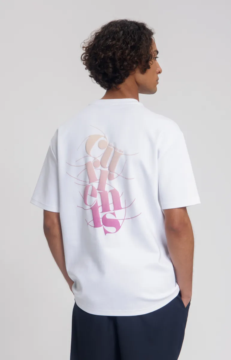 Law of the Sea-Currents artwork tee-10436-907 Bright white-WIT