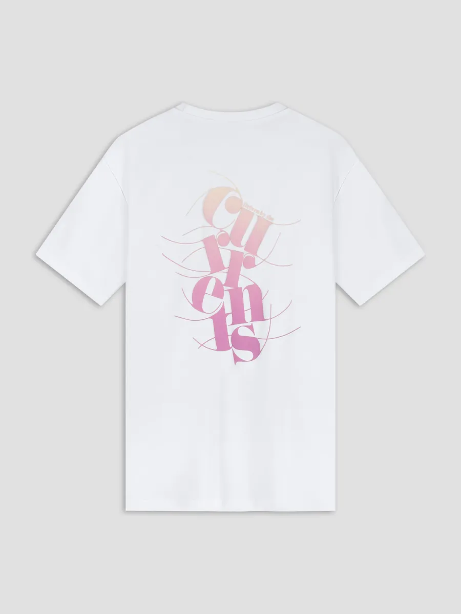 Law of the Sea-Currents artwork tee-10436-907 Bright white-WIT