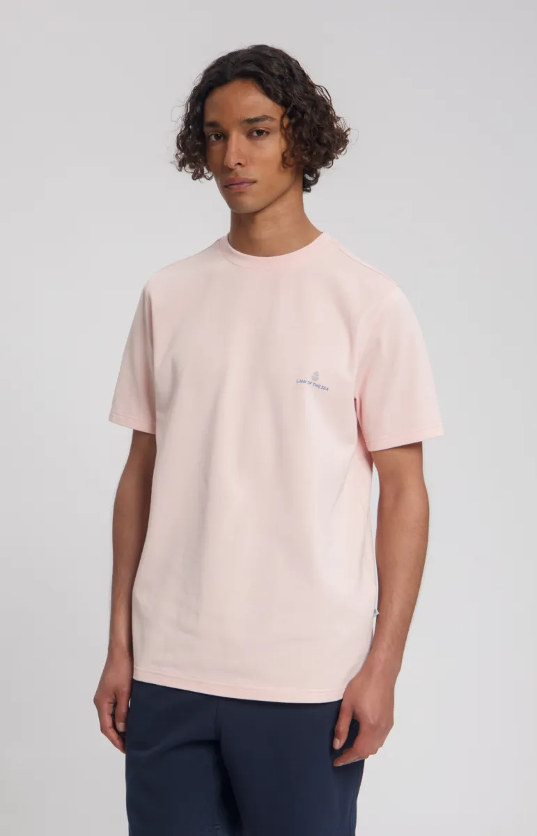 Law of the Sea-Law tee logo tee-10432-210 Lotus-ROSE