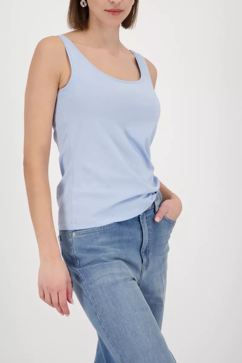 Monari-Basic top-410859-721 Sea side-BLAUW