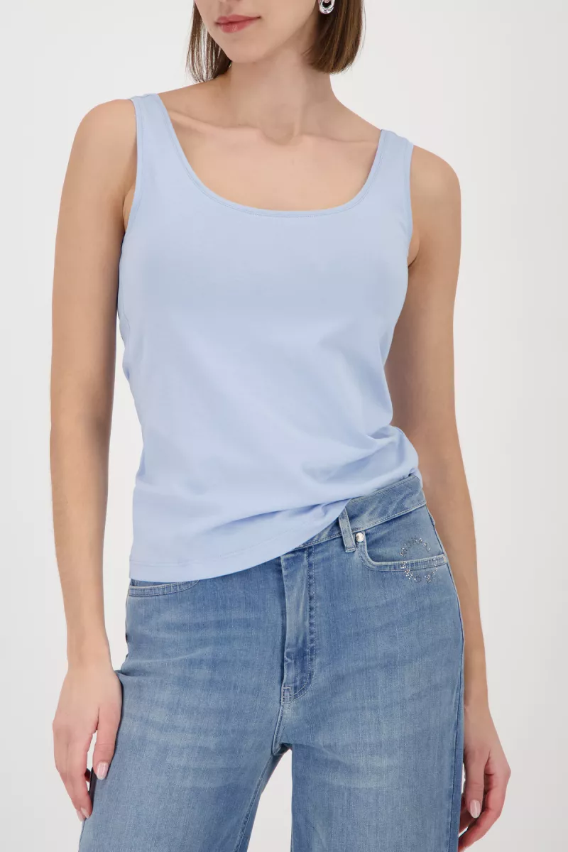 Monari-Basic top-410859-721 Sea side-BLAUW