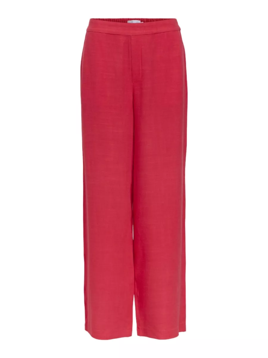 OBJECT-OBJSANNE ALINE WIDE PANT NOOS-23040671-Pionsettia-TURQUIOSE