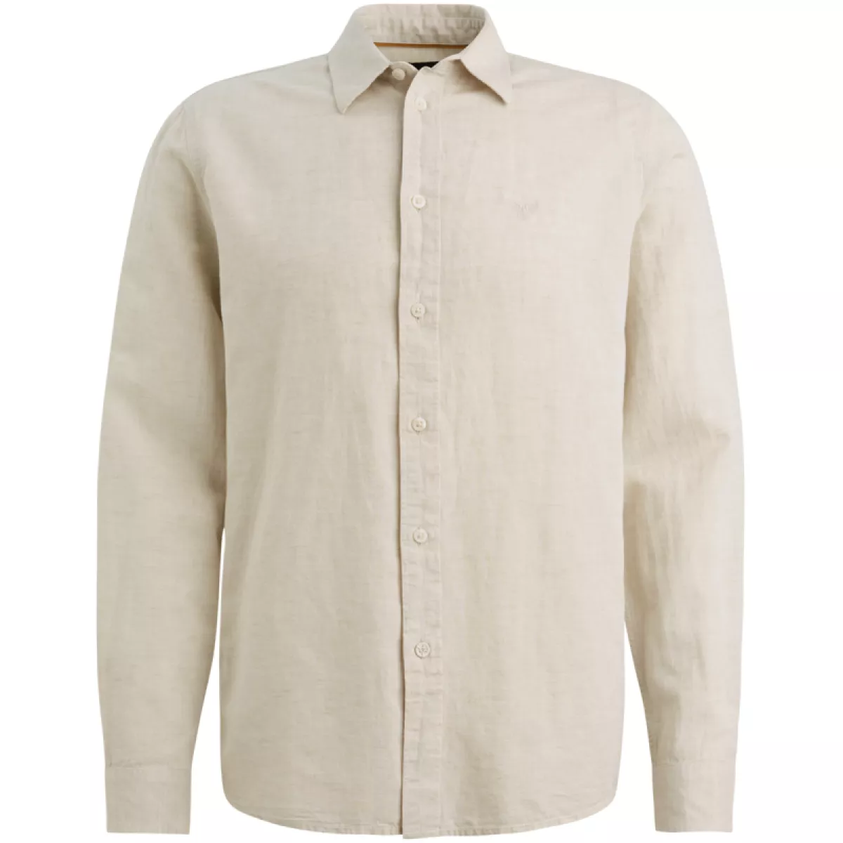 PME LEGEND-Long sleeve shirt 2 tone cotton li-PSI2604200-7013 Bone white-BEIGE