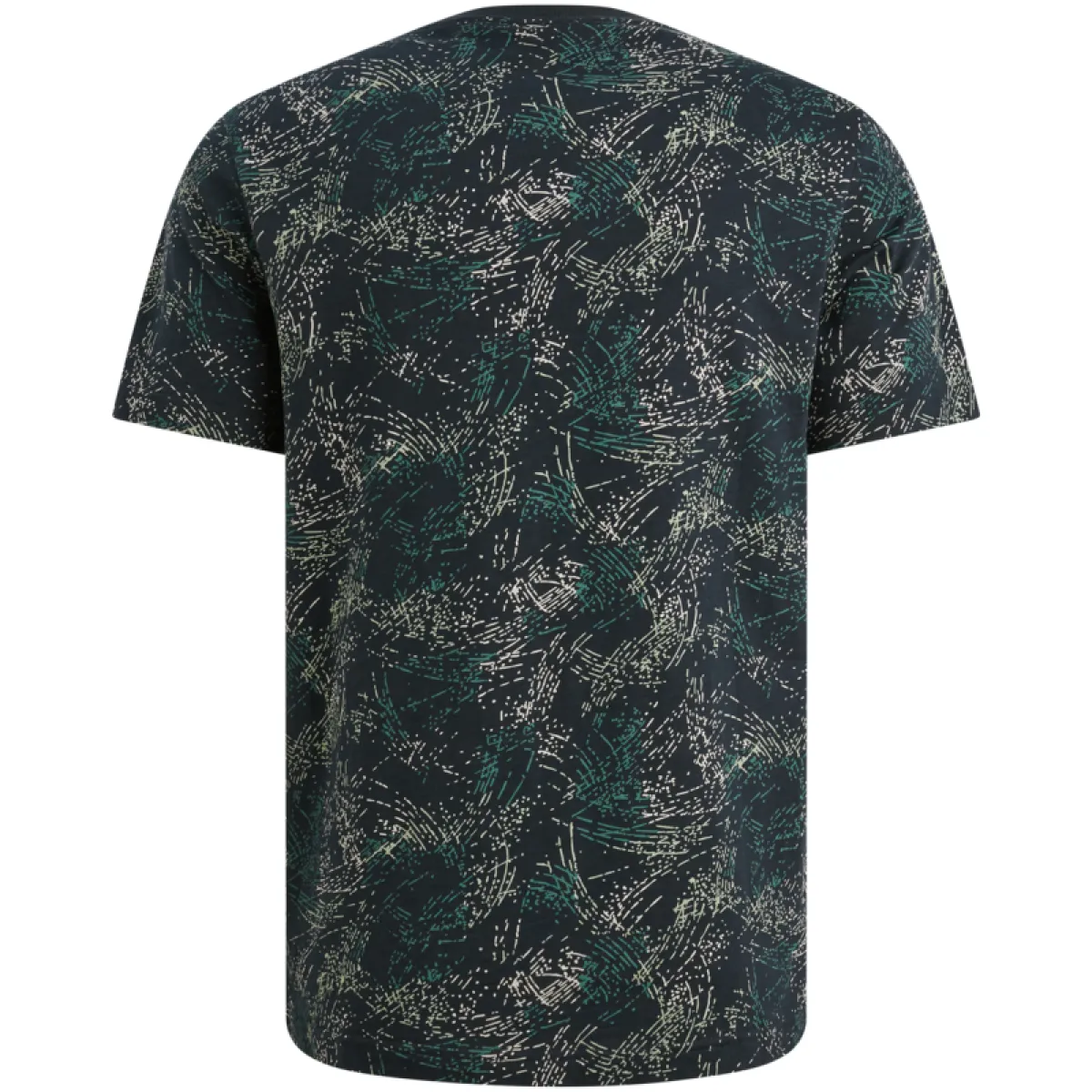 PME LEGEND-Short sleeve r-neck slub jersey ao-PTSS2604588-5282 Carbon-GRIJS