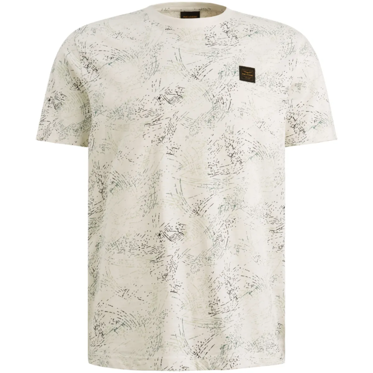 PME LEGEND-Short sleeve r-neck slub jersey ao-PTSS2604588-7001 Egret-OFF WHITE