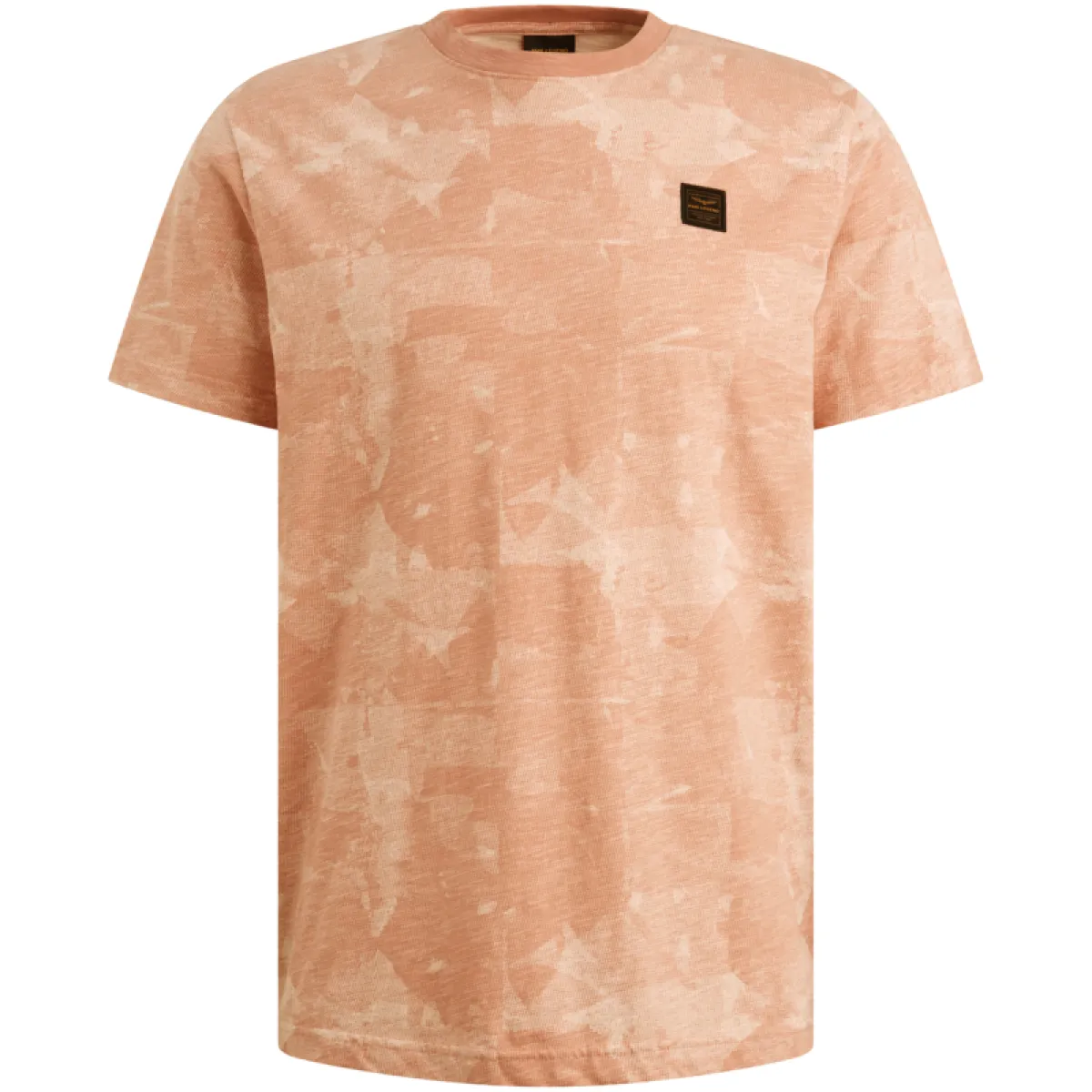 PME LEGEND-Short sleeve r-neck slub jersey ao-PTSS2604590-3191 Cloud pink-ROSE