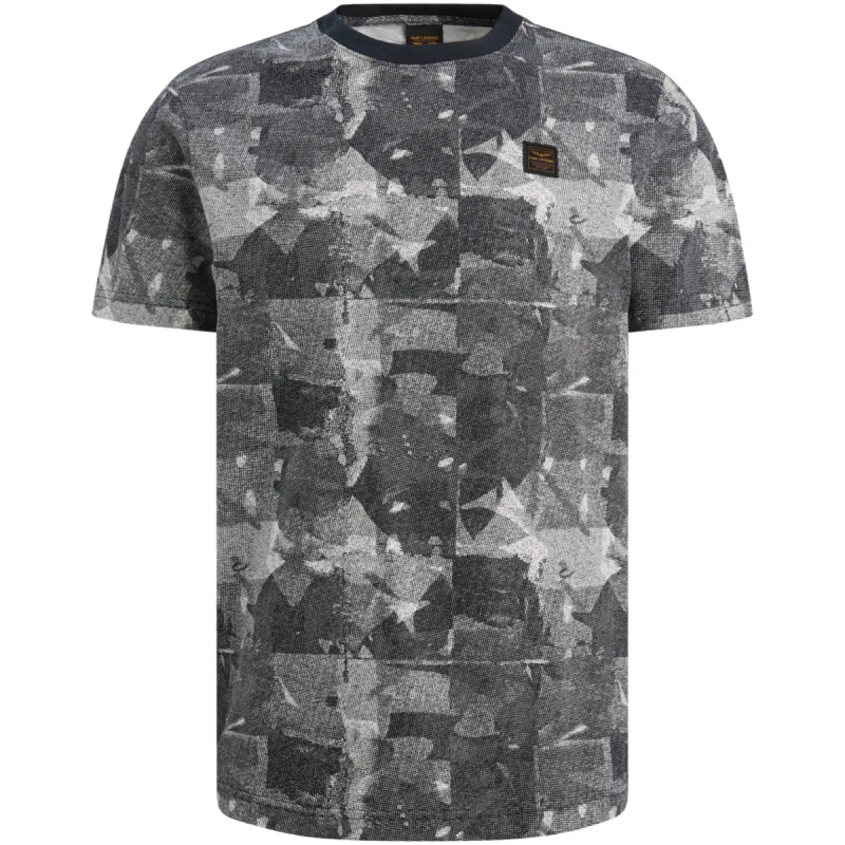 PME LEGEND-Short sleeve r-neck slub jersey ao-PTSS2604590-7001 Egret-OFF WHITE