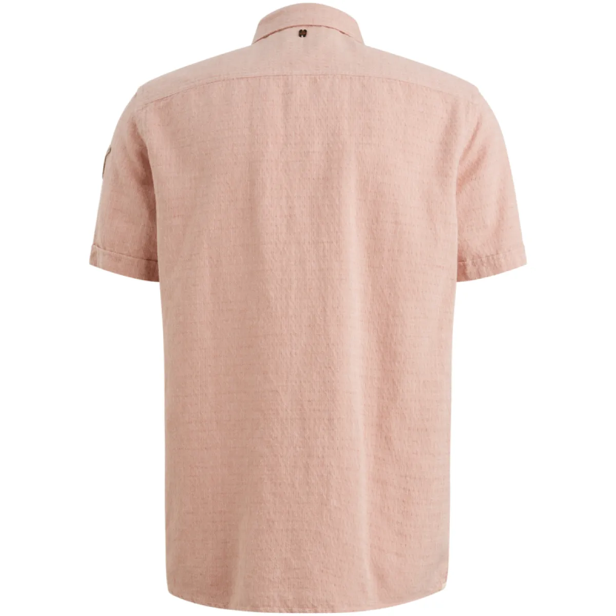 PME LEGEND-Short Sleeve Shirt Mattweave 2 ton-PSIS2604214-3031 Rose dawn-ROSE
