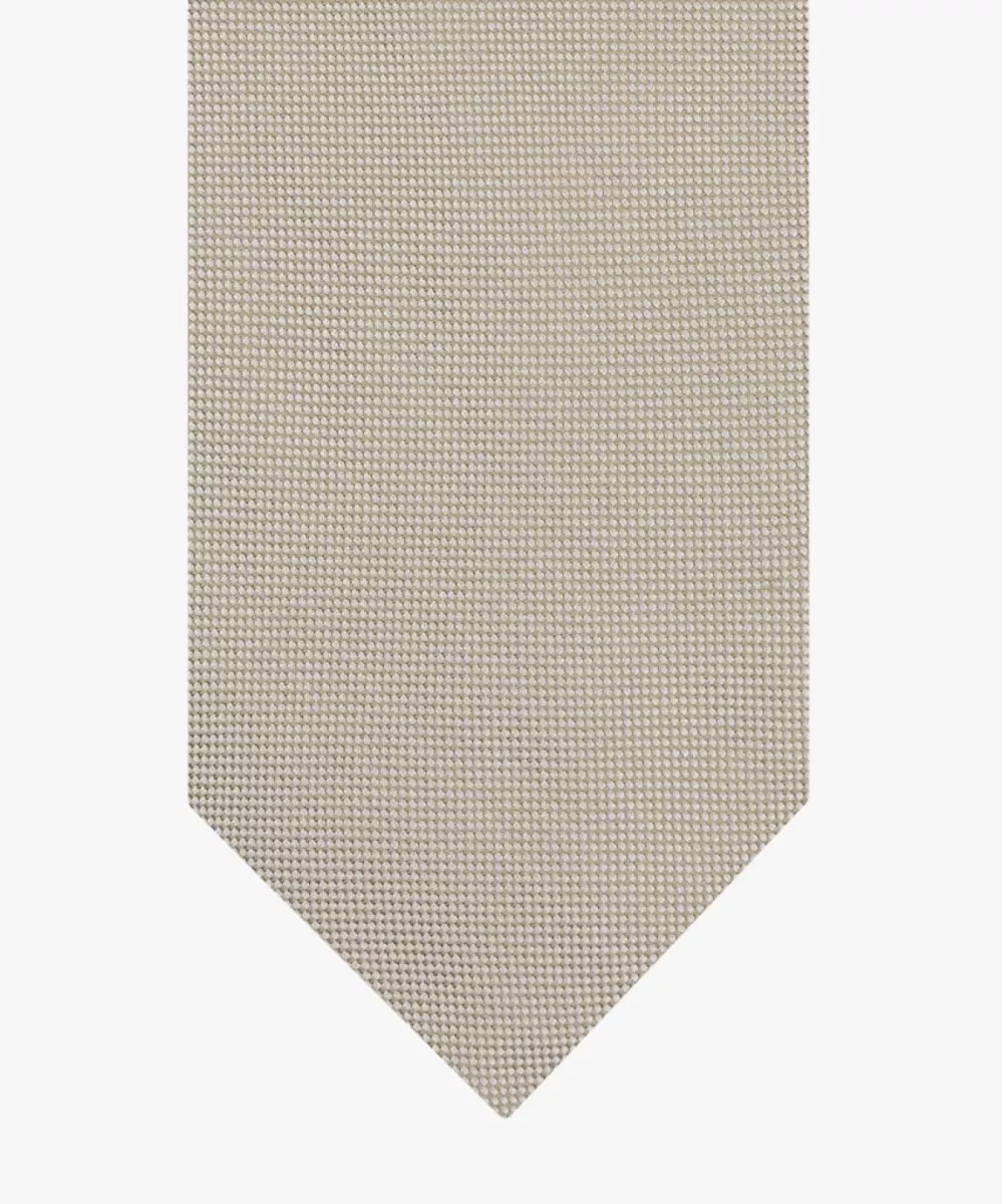 Profuomo-Tie silk woven-PP2A00012H-F4 Dark beige-BEIGE