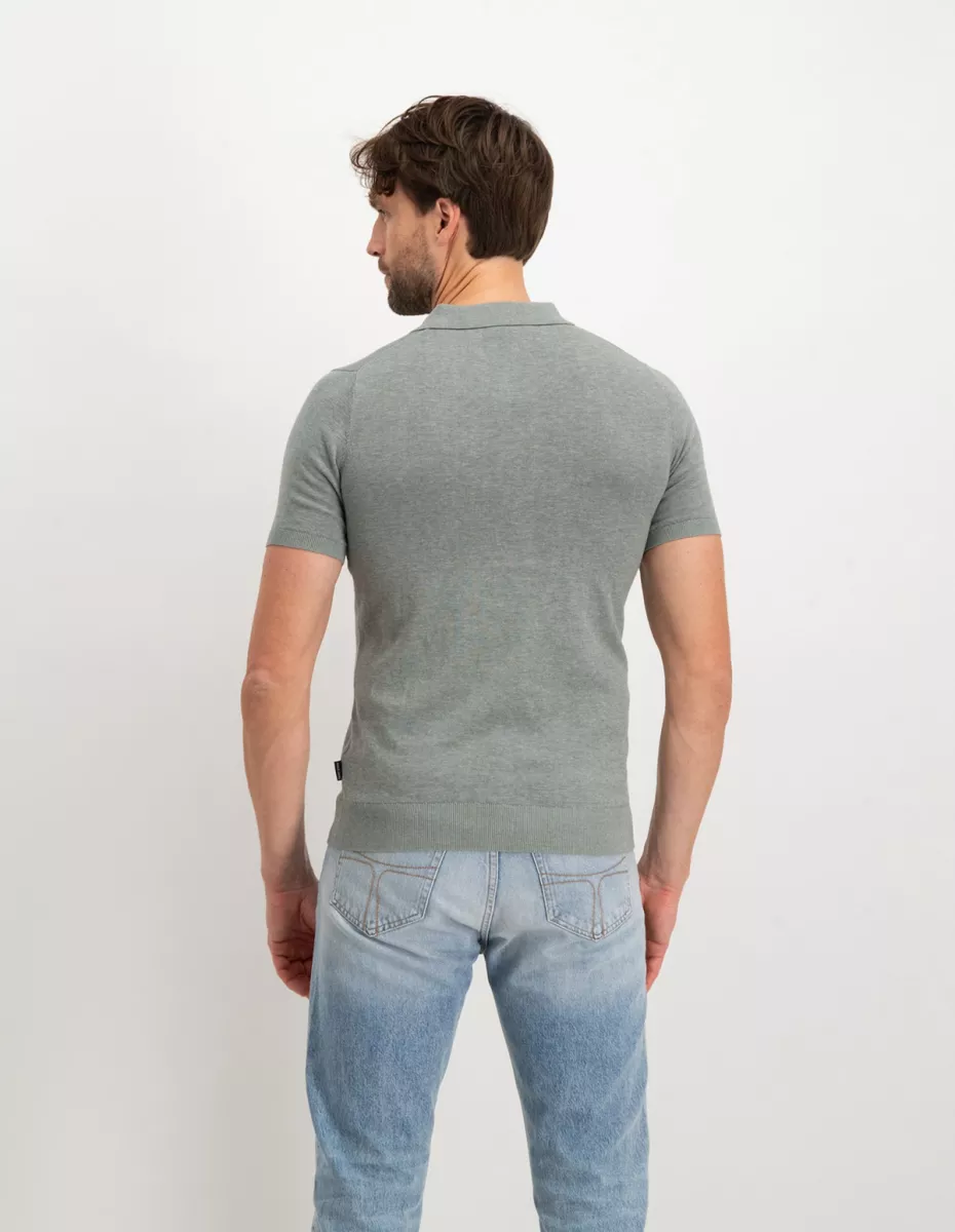 Saint Steve--Chris 19481-60005 Green mist melange-GROEN