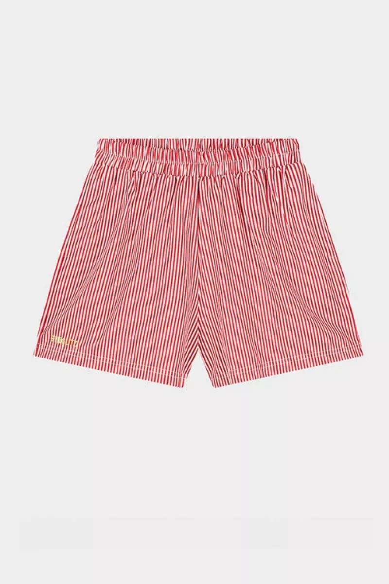 Stieglitz-Lua Short-S2601013-Red-ROOD COMBINATIES
