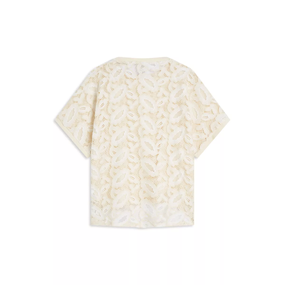 Summum-Top crochet back-3s5324-30789-122 Ivory-OFF WHITE