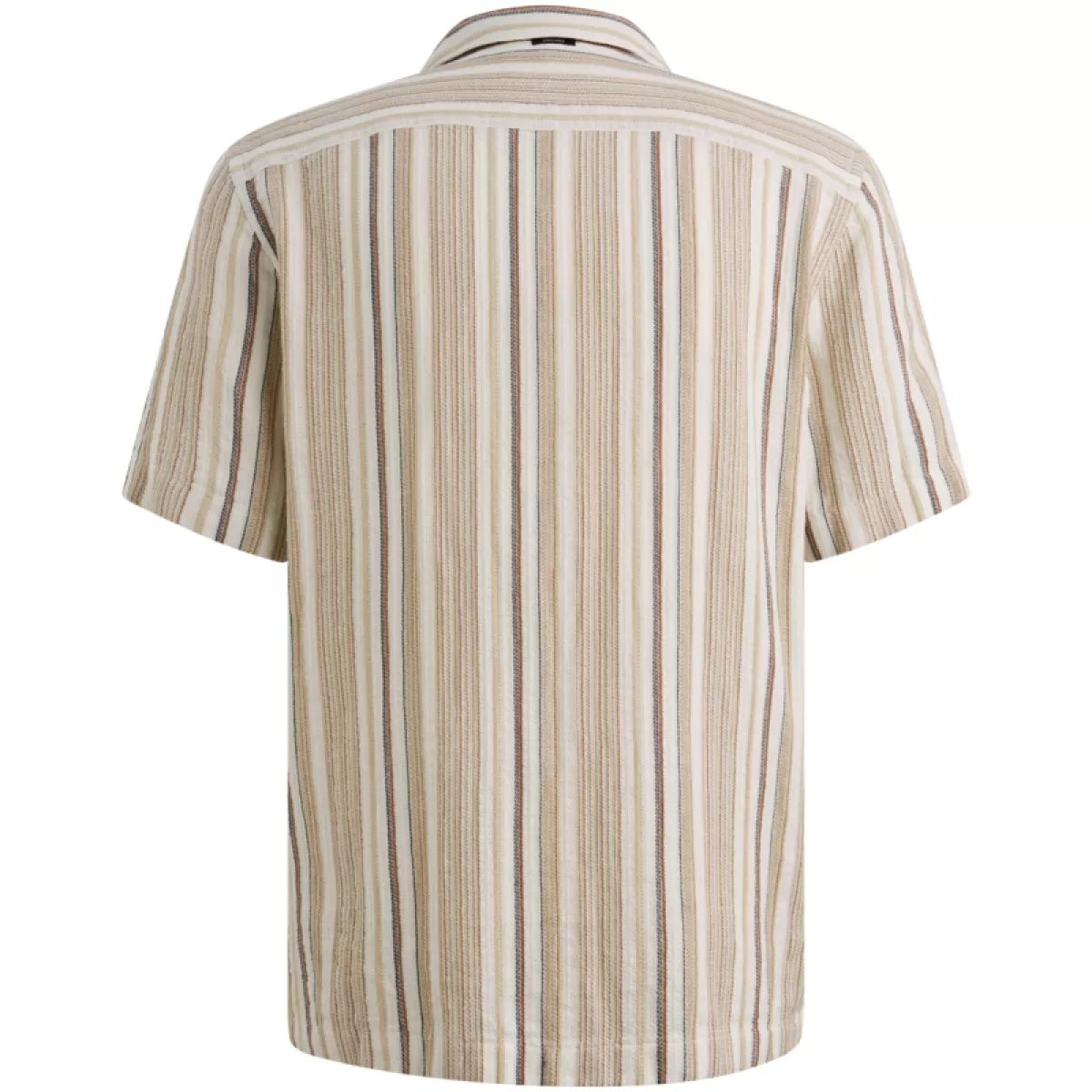 Vanguard-Short Sleeve Shirt Dobby stripe-VSIS2604262-8265 Pure cashmere-BEIGE