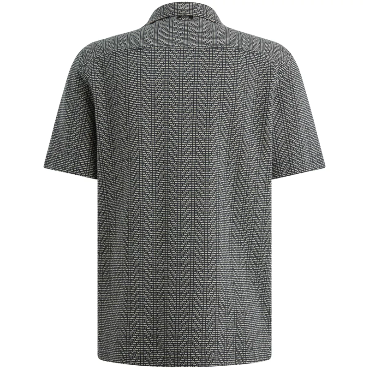 Vanguard-Short Sleeve Shirt Yarn dyed Jerse-VSIS2604270-5108 Midnight navy-NAVY