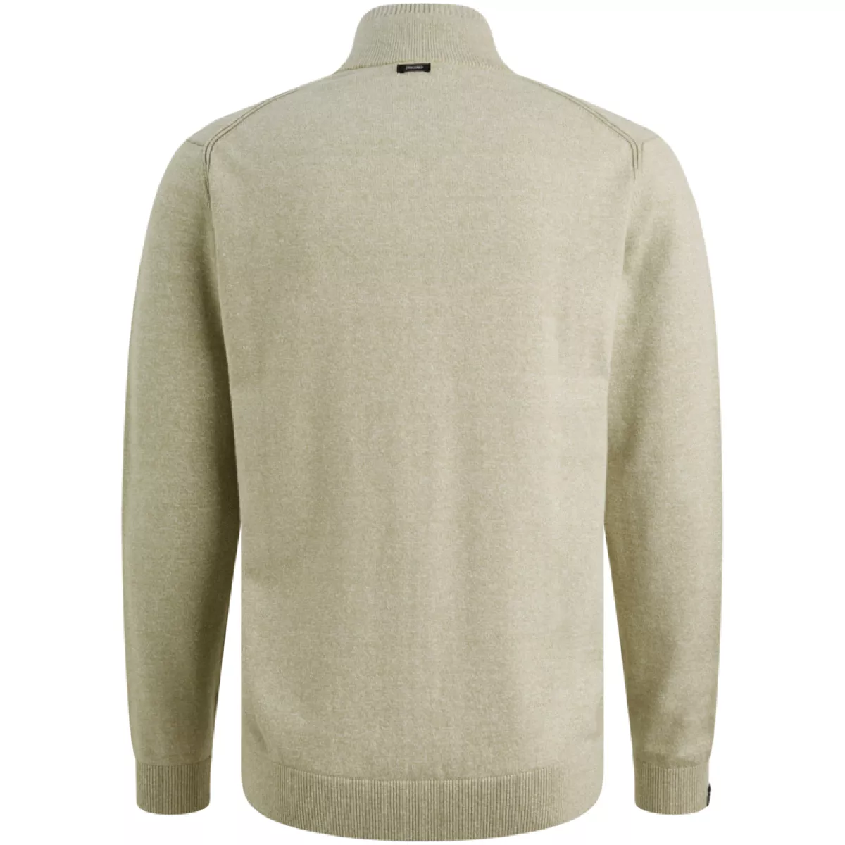 Vanguard-Zip jacket cotton linen blend-VKC2603360-6390 Tea-GROEN