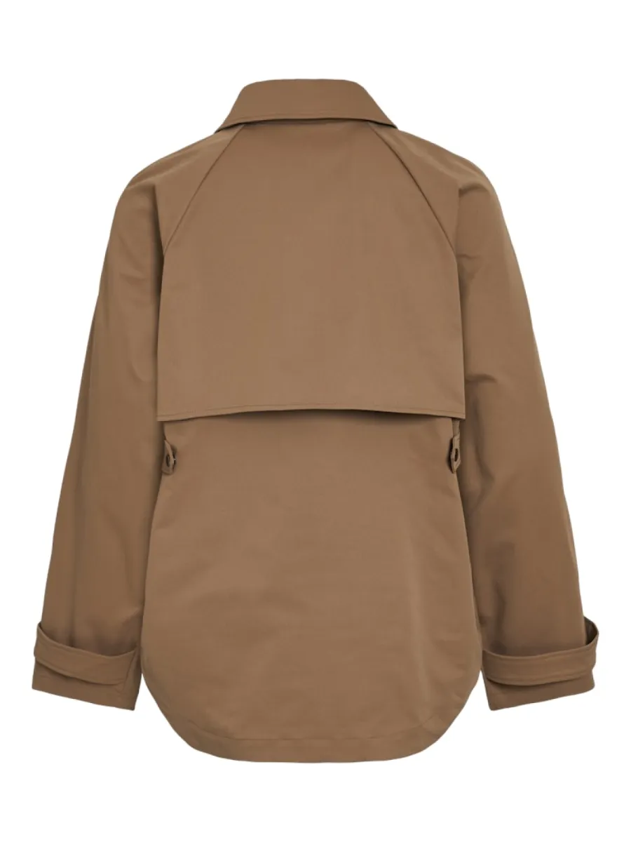 VILA-VIIRIA L/S JACKET/TB-14112026-Toasted Coconut-BRUIN