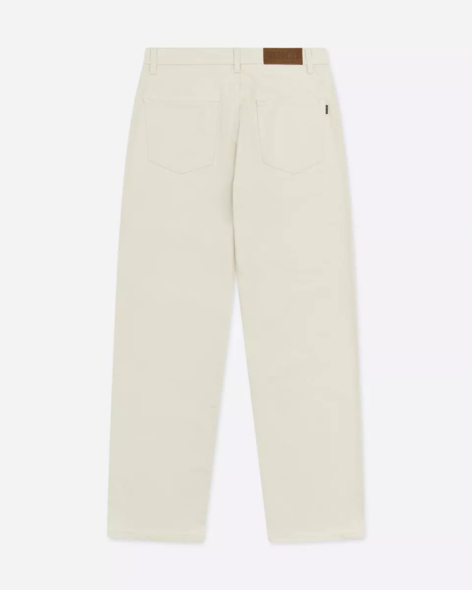 Woodbird-Leroy twill pants-2416-115-Off white-OFF WHITE