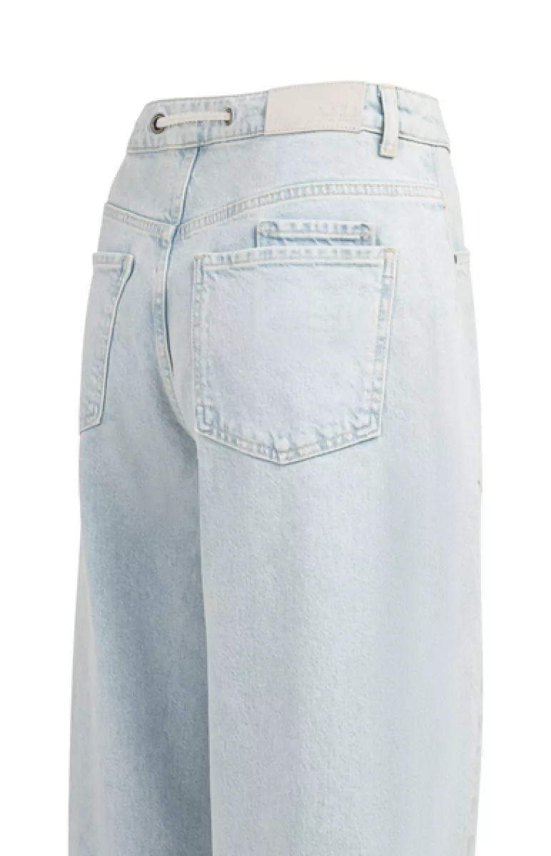 YAYA-Colored worker denim w. cord; Cotton/Elastane; 99060-01-311139-604-99060-LICHT DENIM