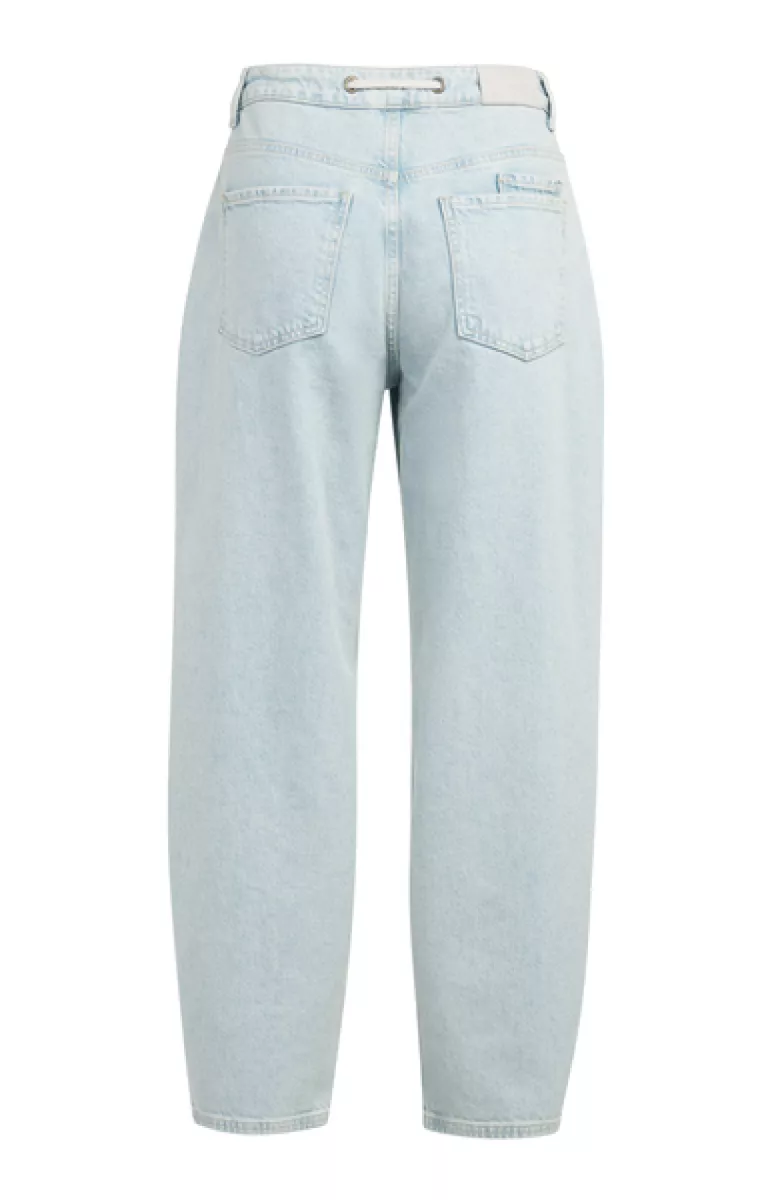 YAYA-Colored worker denim w. cord; Cotton/Elastane; 99060-01-311139-604-99060-LICHT DENIM