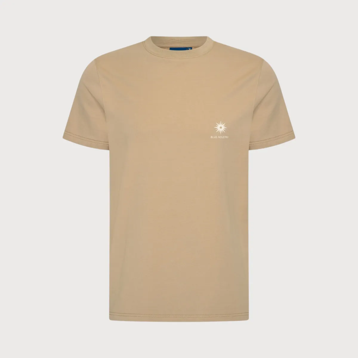 BLUE INDUSTRY-Blue industry t-shirt-KBIS26-M70-Taupe-TAUPE
