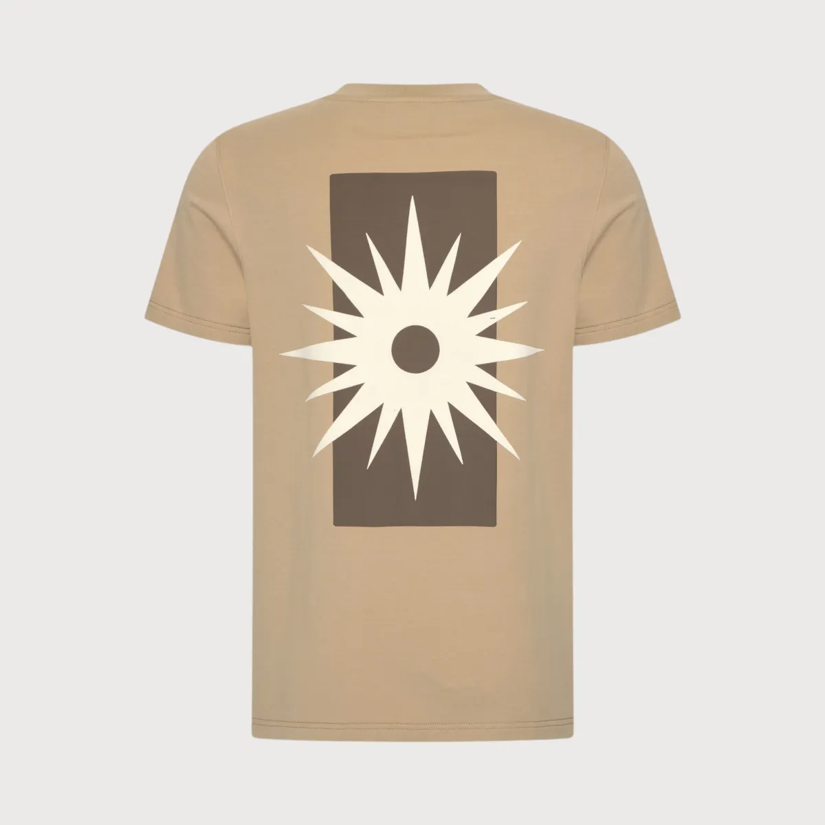 BLUE INDUSTRY-Blue industry t-shirt-KBIS26-M70-Taupe-TAUPE