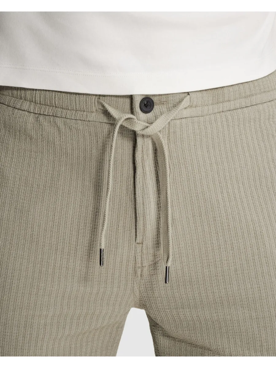CAST IRON-CHINO SHORTS STRUCTURE-CSH2605650-6148 Vetiver-GROEN
