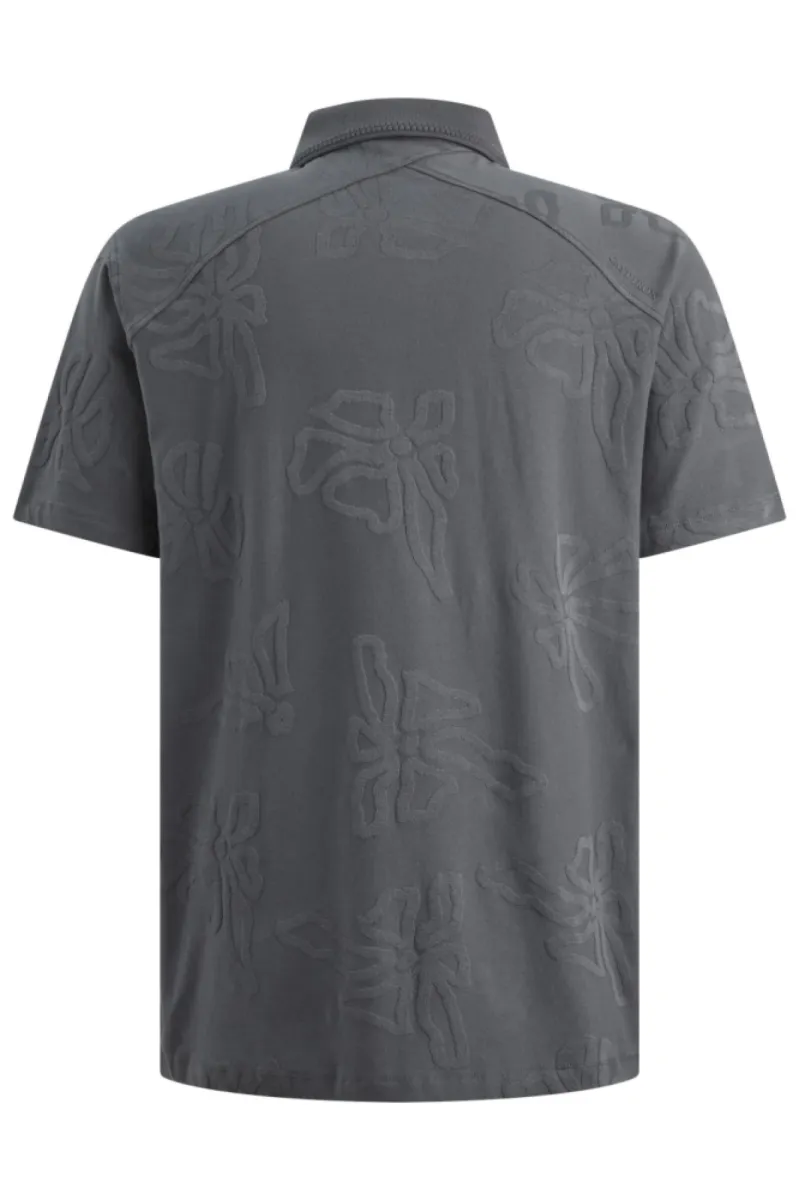 cast-iron-short-sleeve-polo-regular-fit-jacquard-jersey-cpss2605897-9117-turbulence-grijs-4 CAST IRON-Short sleeve polo regular fit jacquard jersey-CPSS2605897-9117 Turbulence-GRIJS