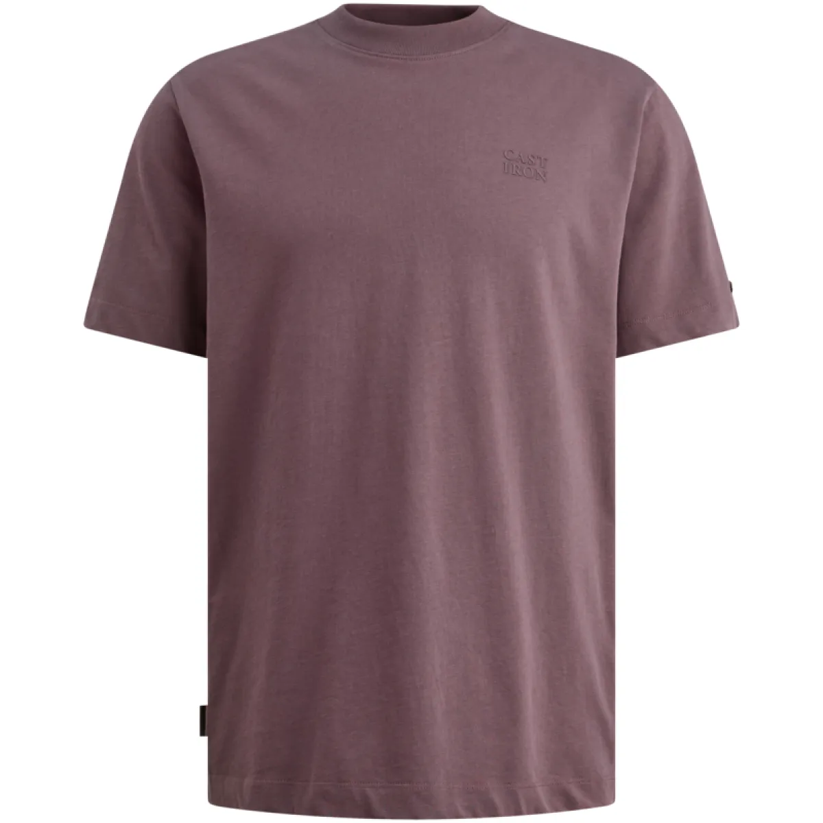 CAST IRON-Short sleeve r-neck regular fit single jersey-CTSS2605587-4321 Ephemera-PAARS