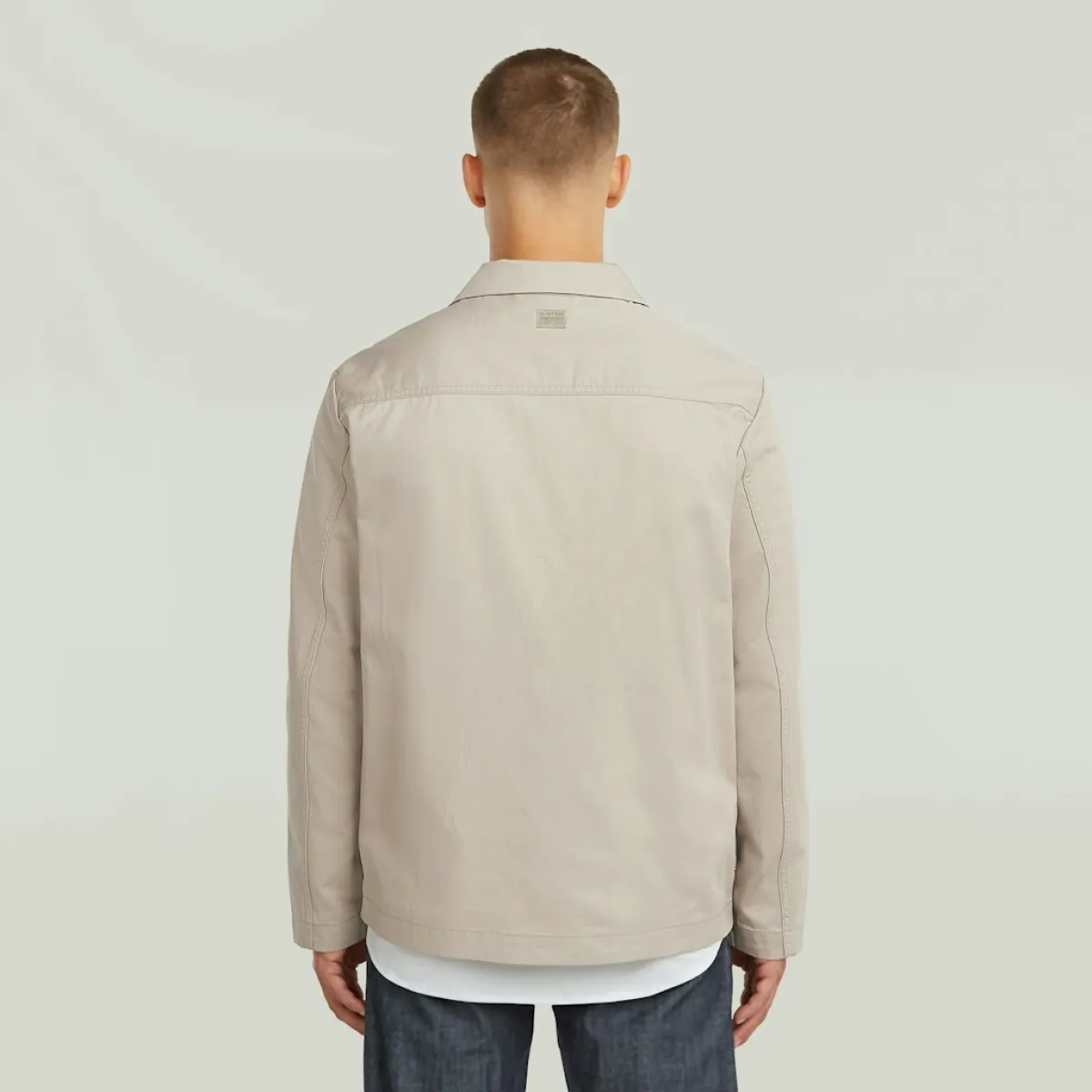 G-STAR-Marseille blazer 3.0-D28890-E573-1214 Dk brick-BEIGE