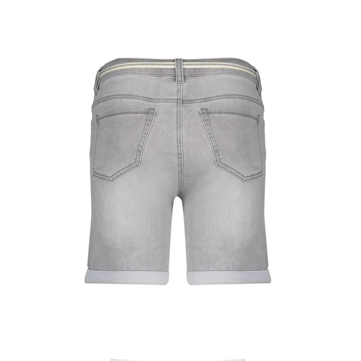 GEISHA-Shorts-FRANCES denim-805 Grey denim-GRIJS
