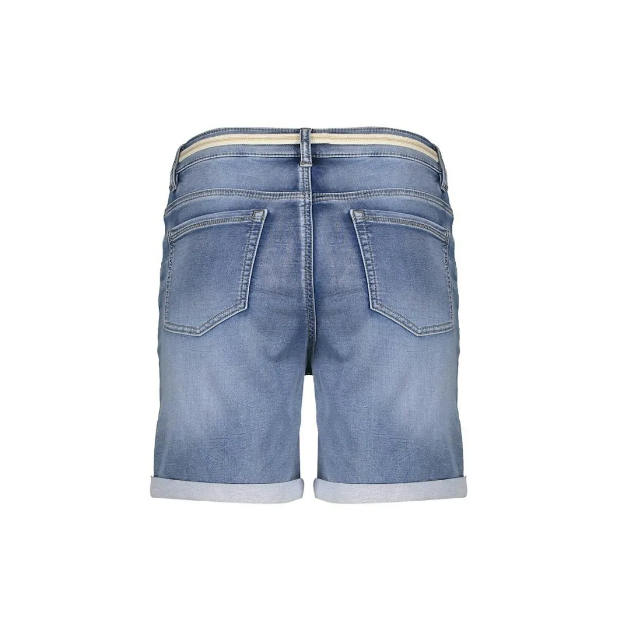 GEISHA-Shorts-FRANCES denim-827 Mid blue denim-DENIM