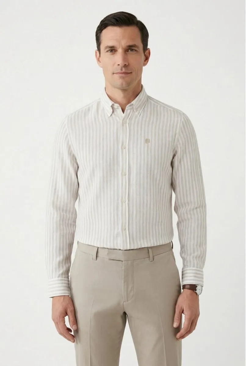 Hugo Boss-H-LIAM-DB-E-C1-261-50560595-286 Open beige-BEIGE