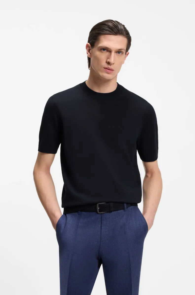 Hugo Boss-H-Umauro-50560476-404 Dark blue-DONKER BLAUW