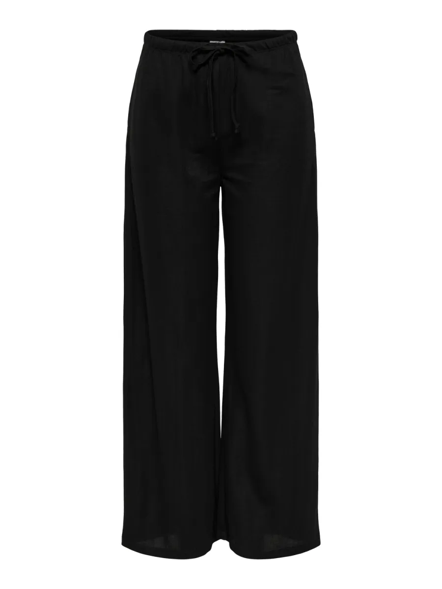 JDY-JDYLESLIE PANT JRS NOOS-15374331-Black-BLACK