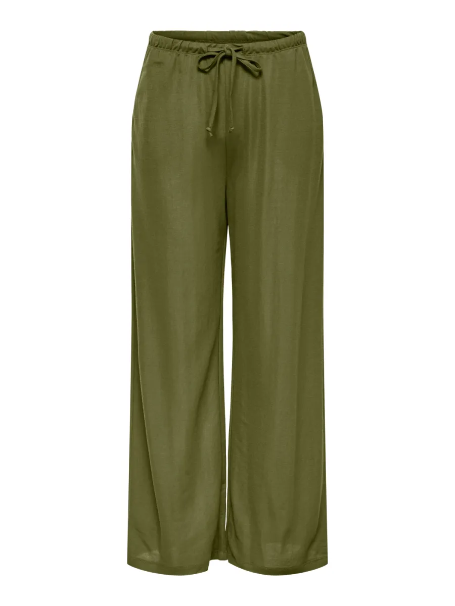 JDY-JDYLESLIE PANT JRS NOOS-15374331-Peat Moss-MOSGROEN