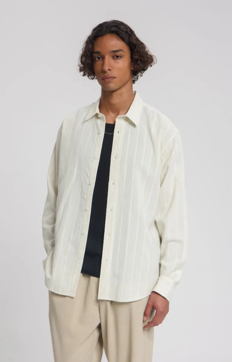 law-of-the-sea-serene-striped-dobby-shirt-10372-901-coconut-milk-off-white-1 Law of the Sea-Serene striped dobby shirt-10372-901 Coconut milk-OFF WHITE