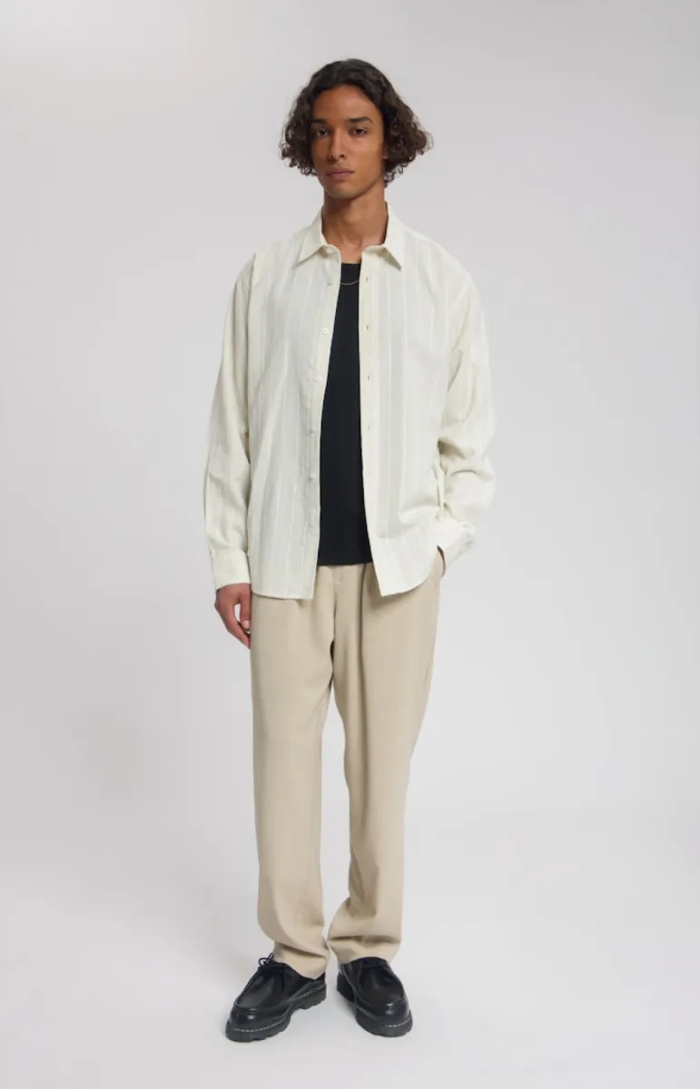law-of-the-sea-serene-striped-dobby-shirt-10372-901-coconut-milk-off-white-2 Law of the Sea-Serene striped dobby shirt-10372-901 Coconut milk-OFF WHITE