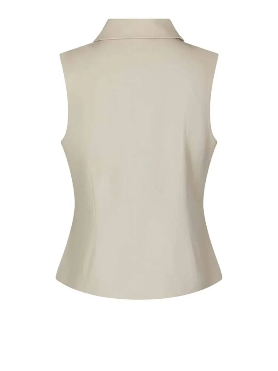 neo-noir-annabella-structure-waistcoat-165355-122-creme-creme-5 Neo Noir-Annabella Structure Waistcoat-165355-122 Creme-CREME