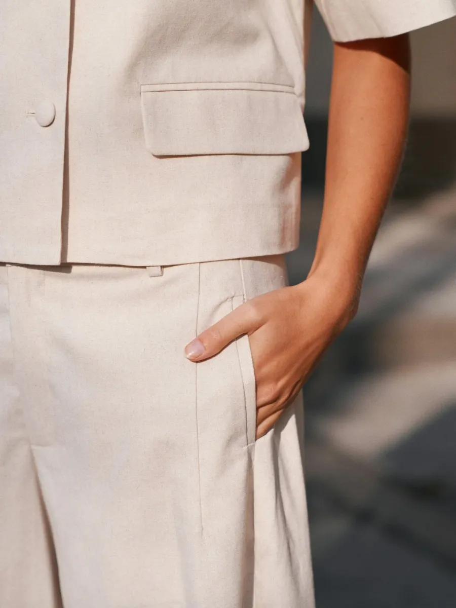 neo-noir-rory-linen-blouse-169243-122-creme-creme-5 Neo Noir-Rory Linen Blouse-169243-122 Creme-CREME