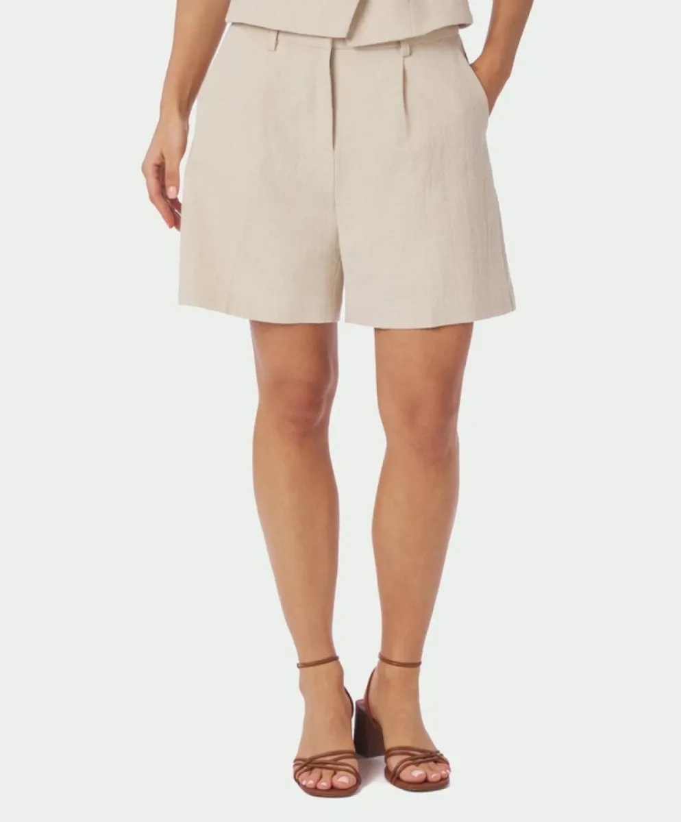 Neo Noir-Sega Ramie Shorts-162435-815 Natural-NATUREL