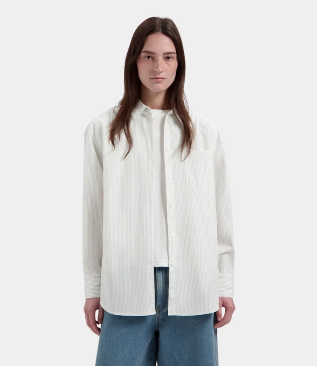 Olaf-Stripe oversized shirt-W250300-Off white treehouse-OFF WHITE