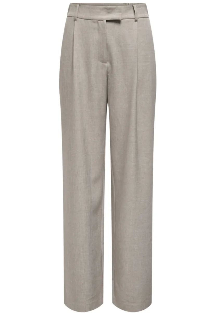 ONLY-ONLLINDA HW STR MEL PANTS TLR NOOS-15336761-Fungi-BRUIN