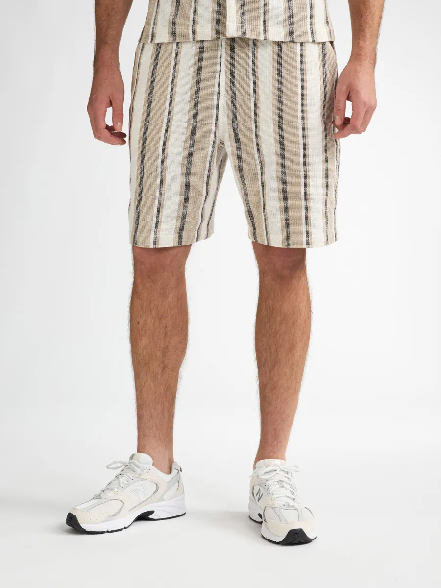 PETROL INDUSTRIES-Men Shorts Chino-M-1060-SHO518-7130 Light tan-LICHT BRUIN