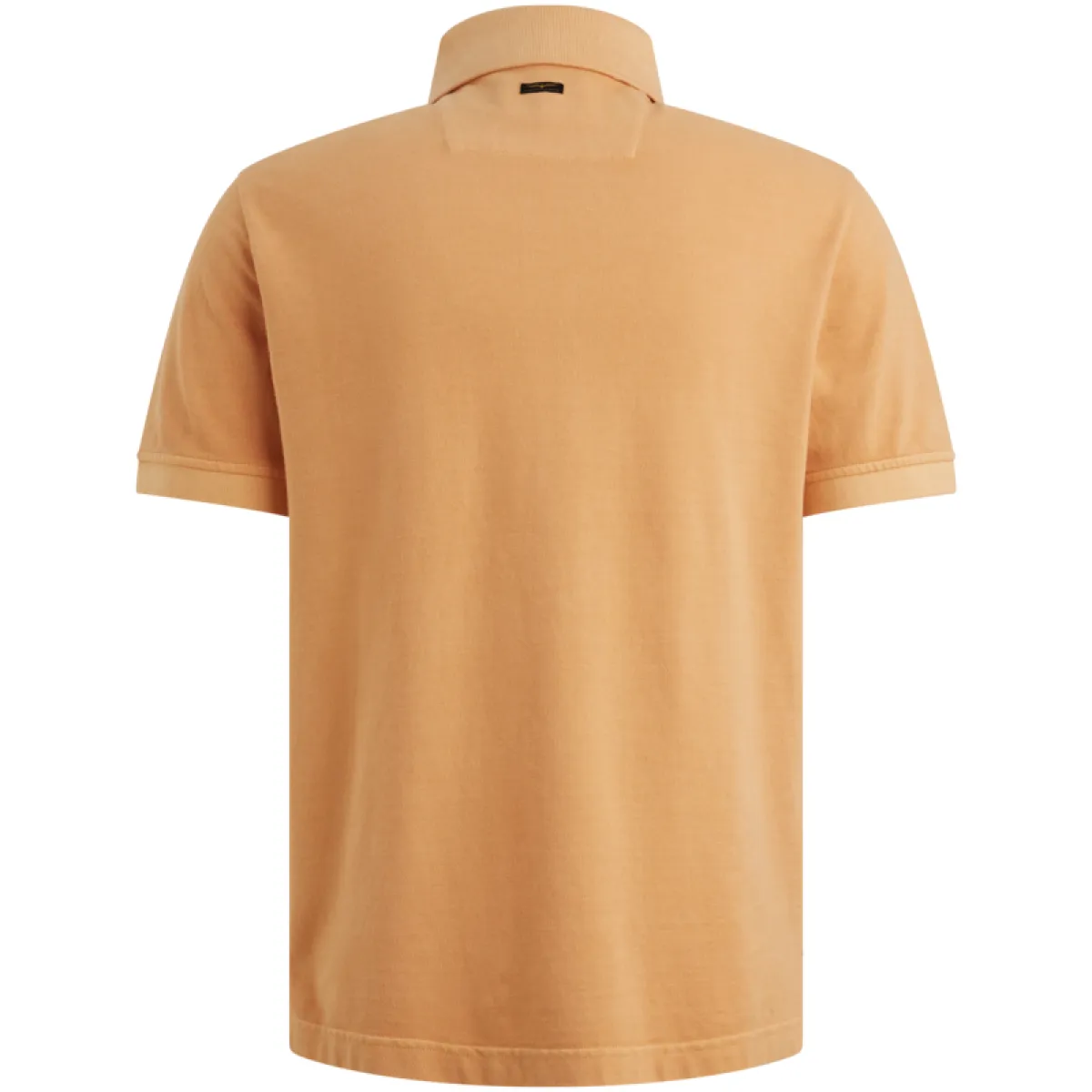 PME LEGEND-Short sleeve polo pique garment dyed tailwing-PPSS2605850-2015 Gold earth-BRUIN