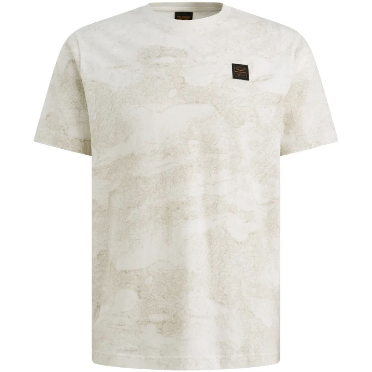 PME LEGEND-Short sleeve r-neck single jersey-PTSS2605578-7001 Egret-OFF WHITE