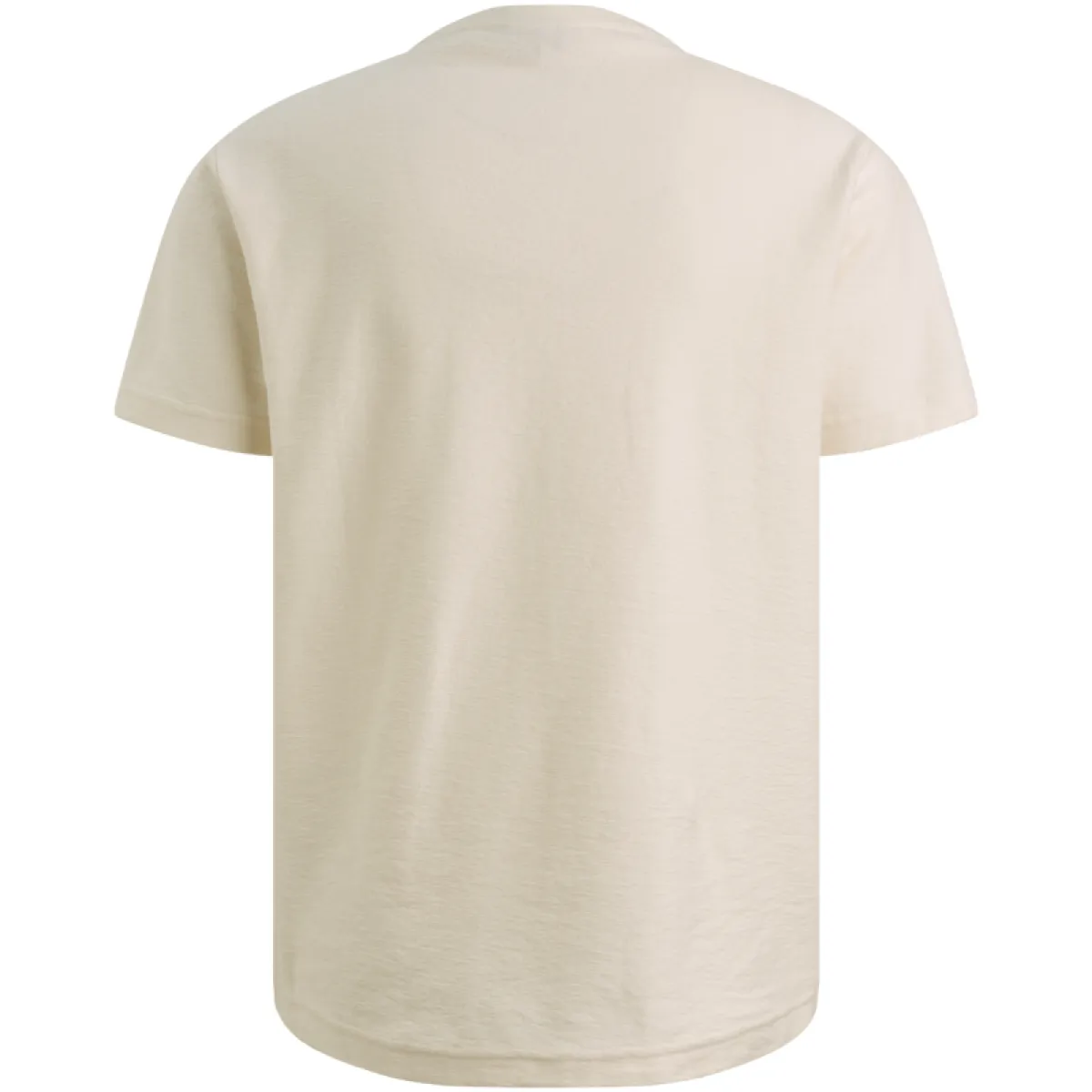 PME LEGEND-Short sleeve r-neck structure fabric-PTSS2605581-7001 Egret-OFF WHITE