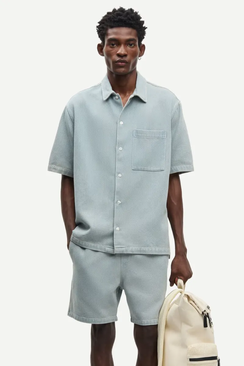 Samsoe Samsoe-Saayo O shirt 16070-M26200070-CLR002720 Light denim-LICHT DENIM