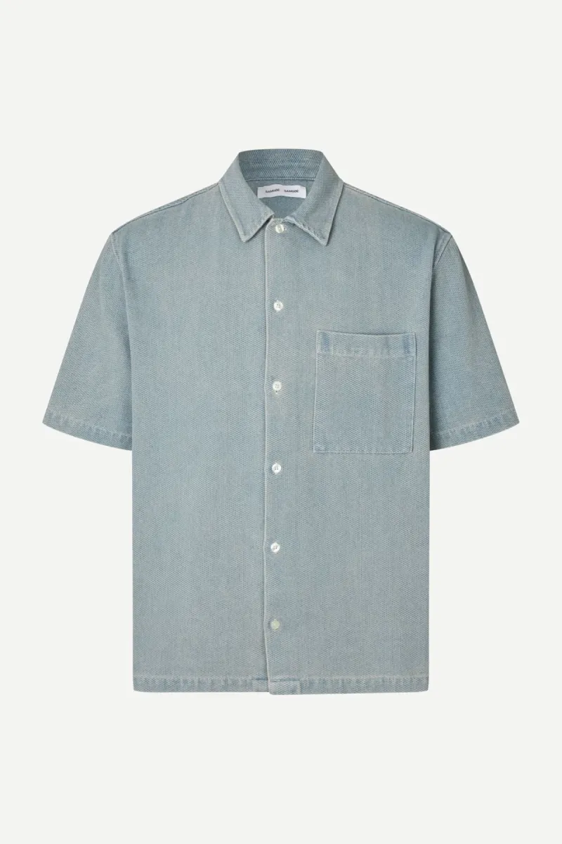 Samsoe Samsoe-Saayo O shirt 16070-M26200070-CLR002720 Light denim-LICHT DENIM