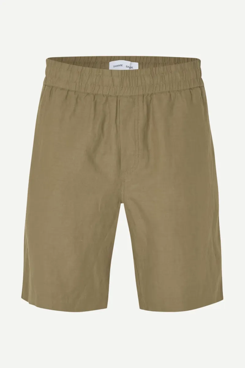 Samsoe Samsoe-Smith shorts 12671-M21200050-170517TCX Dusky green-GROEN