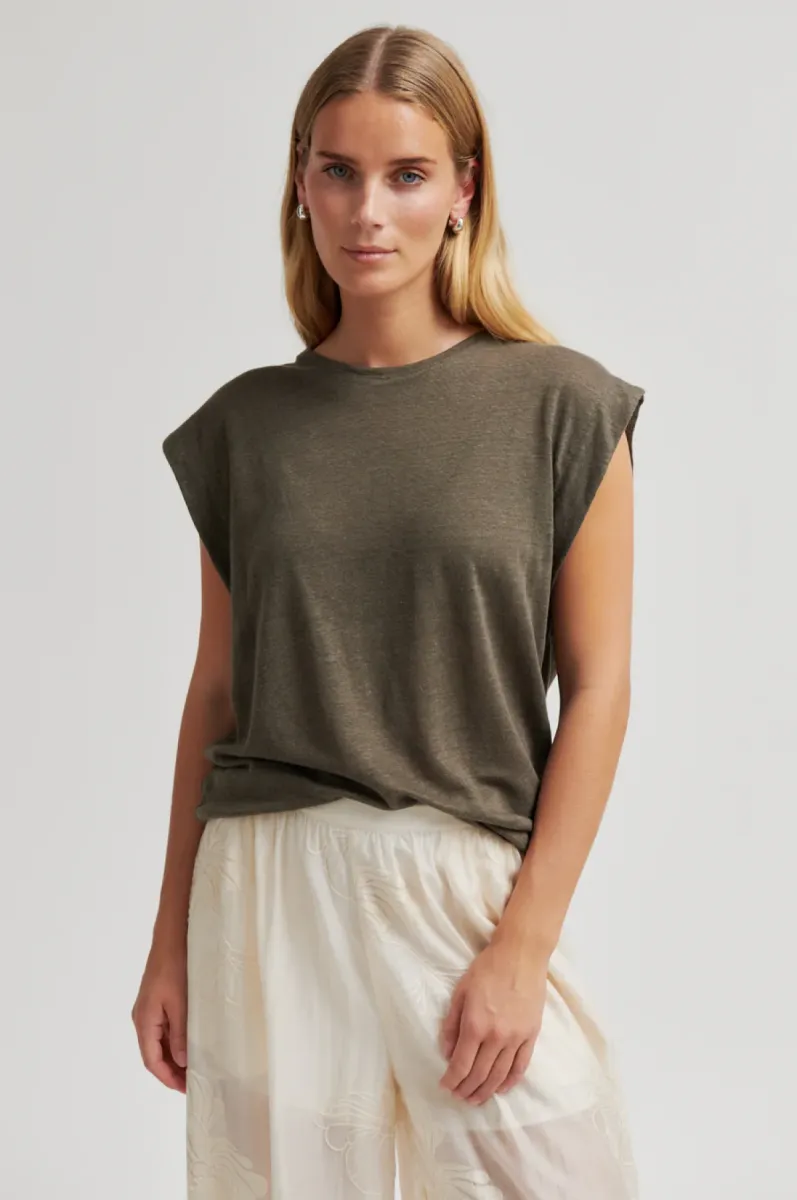 Second Female-Top-Peony Top-6129 Canteen-TAUPE